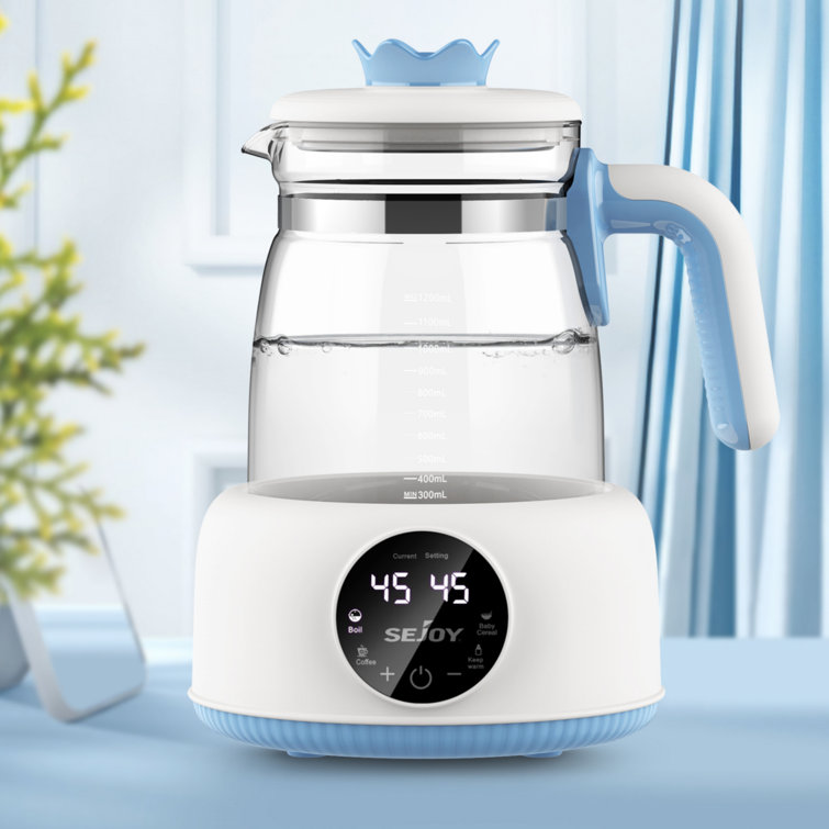 Kettle with outlet temperature control